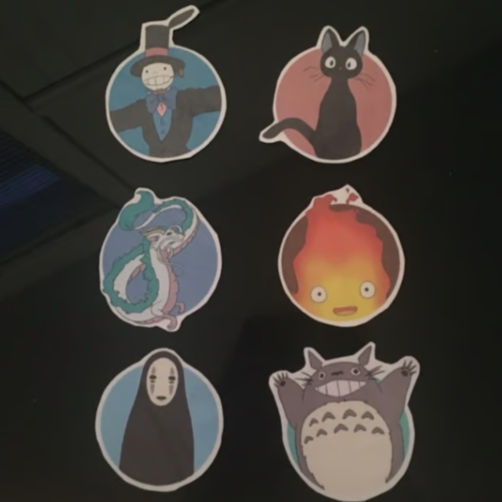 Studio Ghibli Sticker Set